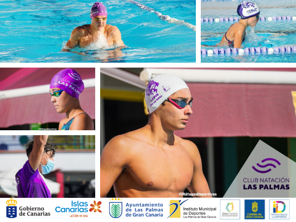 5 nadadores del Club Natación Las Palmas nadarán en el Campeonato de España por Comunidades Autónomas Infantil y Junior.