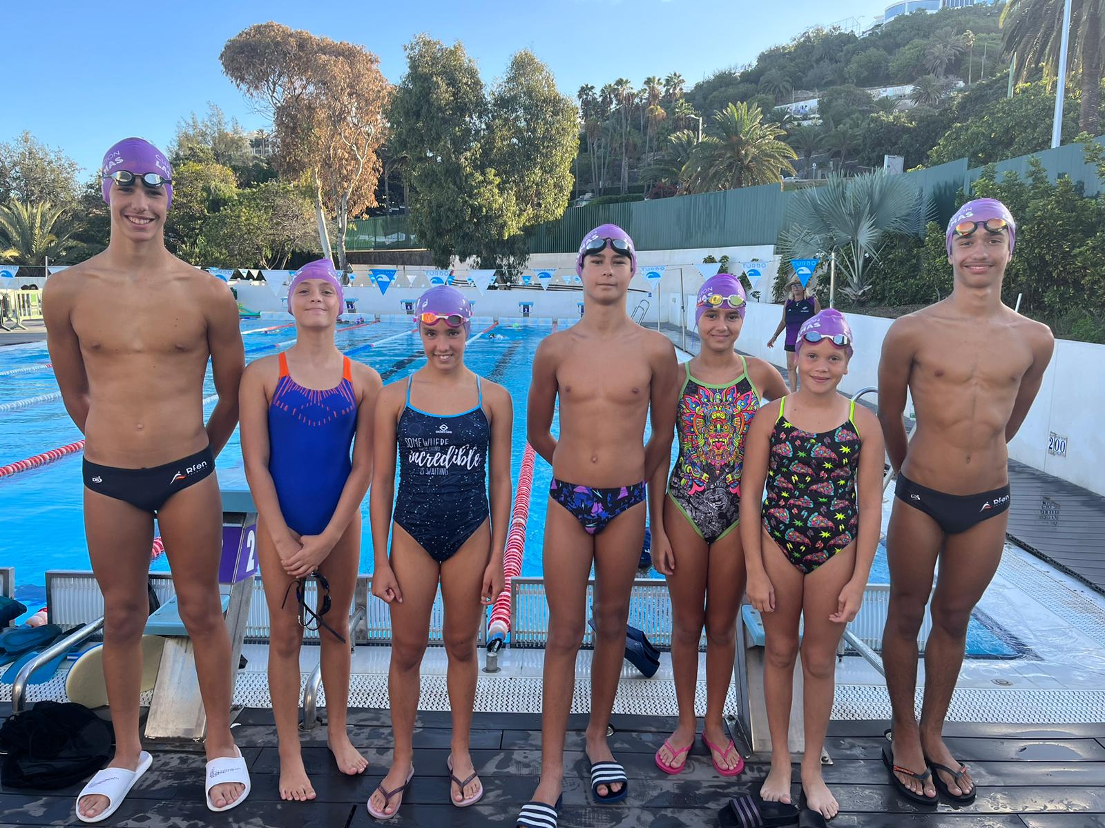 La jornada técnica de natación llega a Gran Canaria Club Natación Las