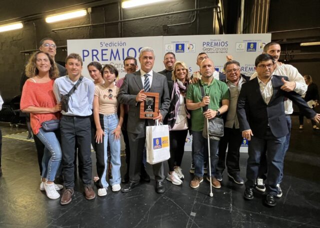 El Club Natación Las Palmas galardonado en los premios Gran Canaria Isla Europea del Deporte